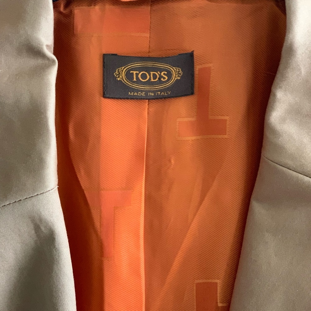 TODS trench coat.